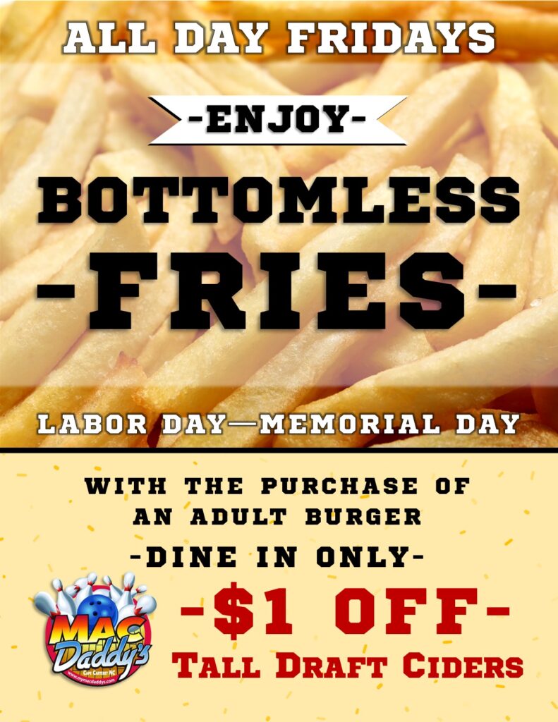 Bottomless Fries Friday